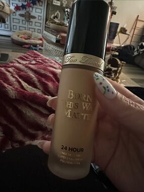 Too Faced Born This Way Matte Foundation — warm nude